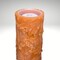 4x8 Orange Fall Maple Fountain Candle – LED Bubbling Candle with Remote-LC3279